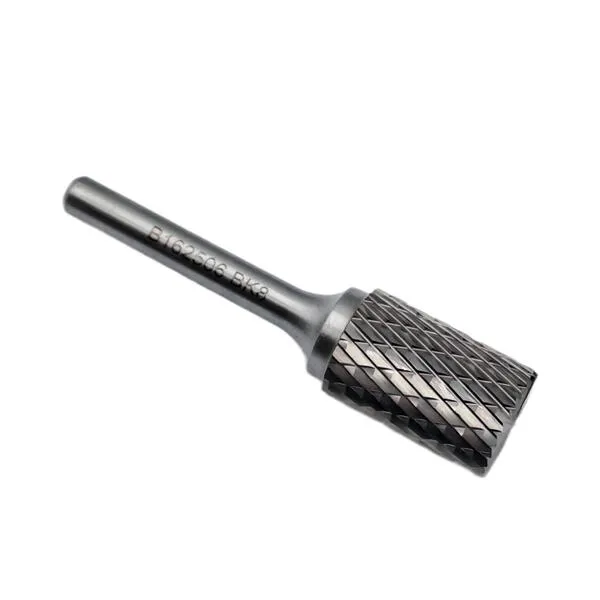 Борфреза твердосплавная тип В162506 (цилиндрическая), 16.0 мм, хвостовик 6 мм, торцевой зуб, двойная насечка t018384  (Фото 5)