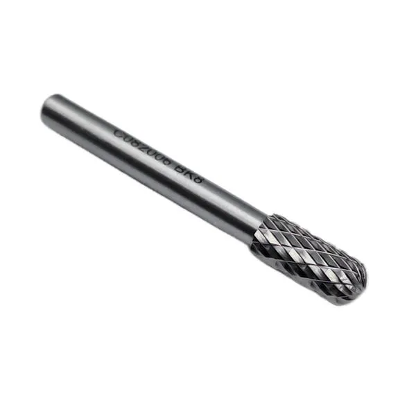 Борфреза твердосплавная тип C082006 (сфероцилиндрическая), 8.0 мм, хвостовик 6 мм, двойная насечка t018387  (Фото 2)