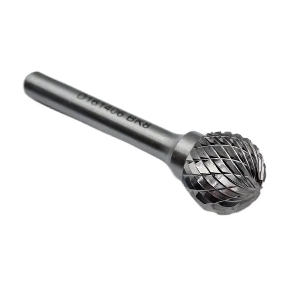 Борфреза твердосплавная тип D161406 (сферическая), 16.0 мм, хвостовик 6 мм, двойная насечка t018396  (Фото 2)