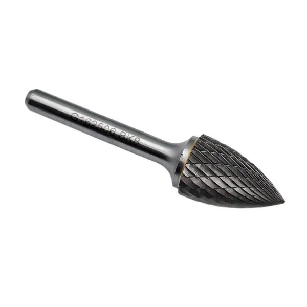 Борфреза твердосплавная тип G162506 (сфероконическая с заостренным концом), 16.0 мм, хвостовик 6 мм, двойная насечка t018414  (Фото 4)