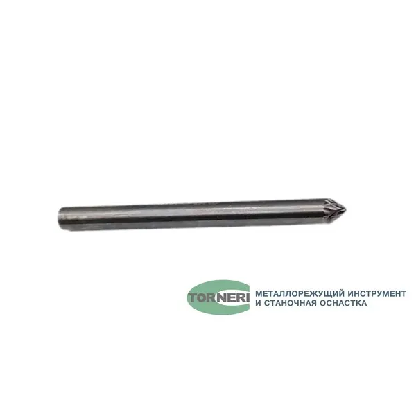 Борфреза твердосплавная тип J030203 (коническая), 3.0 мм, хвостовик 3 мм, двойная насечка t018421  (Фото 2)