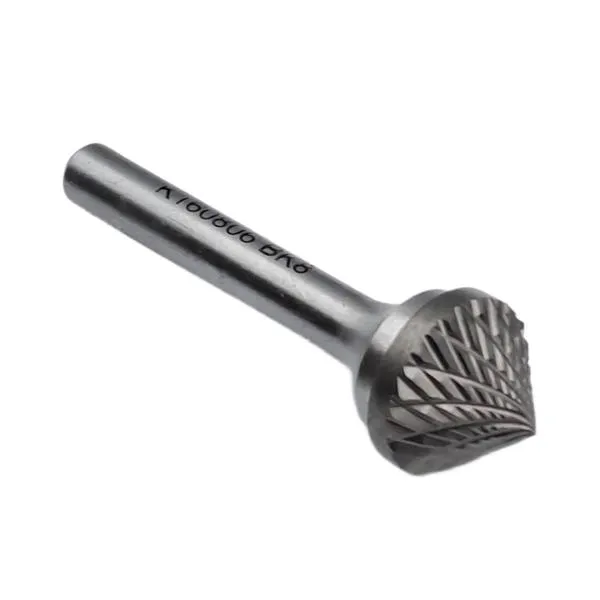 Борфреза твердосплавная тип K160806 (коническая), 16.0 мм, хвостовик 6 мм, двойная насечка t018432  (Фото 4)