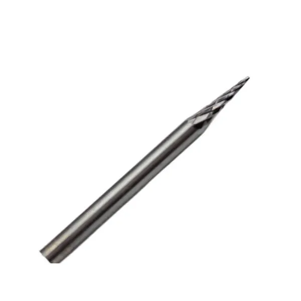 Борфреза твердосплавная тип M031103 (коническая с заостренным концом), 3.0 мм, хвостовик 3 мм, двойная насечка t018440  (Фото 3)