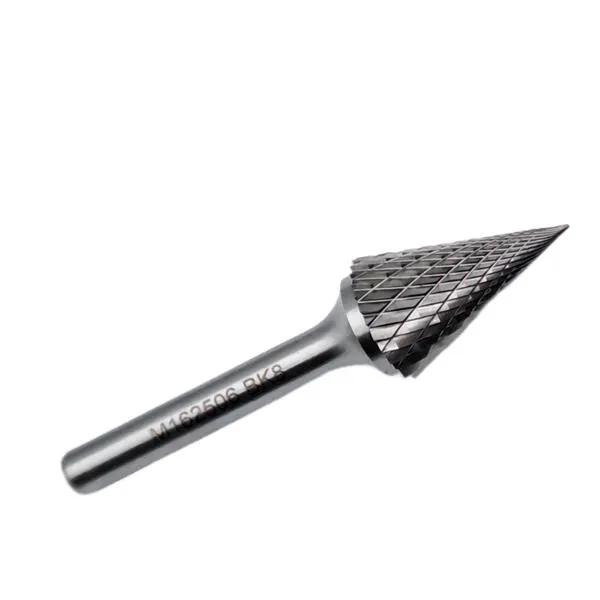 Борфреза твердосплавная тип M162506 (коническая с заостренным концом), 16.0 мм, хвостовик 6 мм, двойная насечка t018445  (Фото 4)