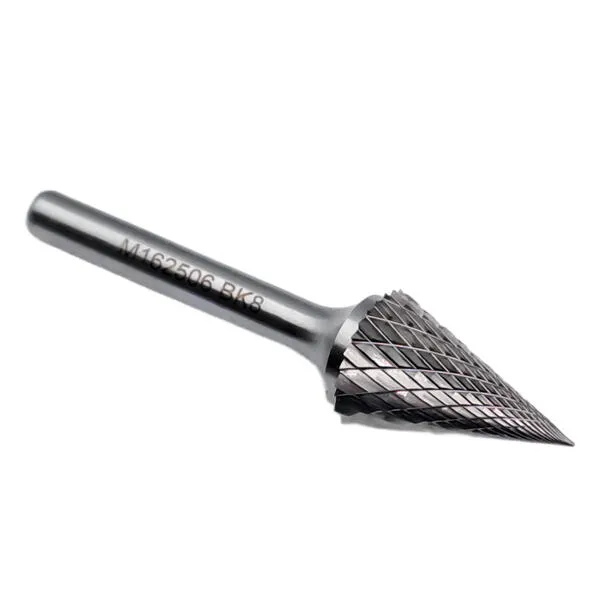 Борфреза твердосплавная тип M162506 (коническая с заостренным концом), 16.0 мм, хвостовик 6 мм, двойная насечка t018445  (Фото 3)