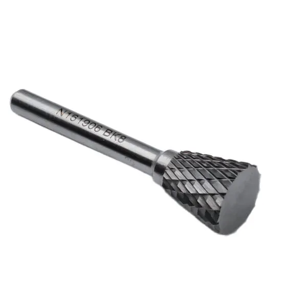 Борфреза твердосплавная тип N161906 (обратный конус), 16.0 мм, хвостовик 6 мм, двойная насечка t018451  (Фото 4)
