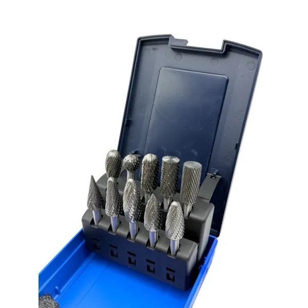 Набор борфрез из 10 шт. (A12,B12,C12,D12,E12,F12,G12,H12,L12,M12) t023760  (Фото 6)