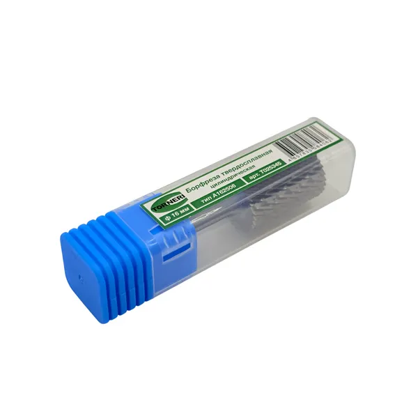 Борфреза твердосплавная тип A162506 (цилиндрическая), 16.0 мм, хв. 6 мм, двойная насечка t025345  (Фото 3)