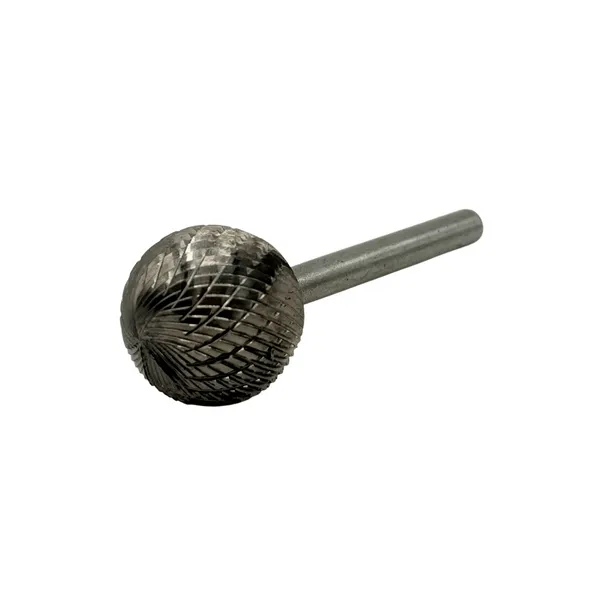 Борфреза твердосплавная тип D252106 (сферическая), 25.0 мм, хвостовик 6 мм, одинарная насечка t025360  (Фото 3)