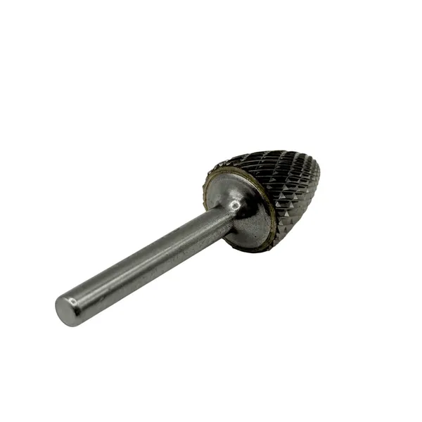 Борфреза твердосплавная тип F202506 (сфероконическая), 20.0 мм, хвостовик 6 мм, двойная насечка t025364  (Фото 2)