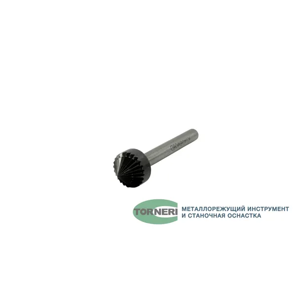 Борфрезы t025377 Борфреза твердосплавная тип K140606 (коническая), 14.0 мм, хвостовик 6 мм, двойная насечка