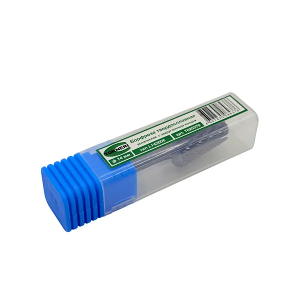 Борфреза твердосплавная тип L142506 (коническая с закругленным концом), 14.0 мм, хвостовик 6 мм, двойная насечка t025379  (Фото 2)