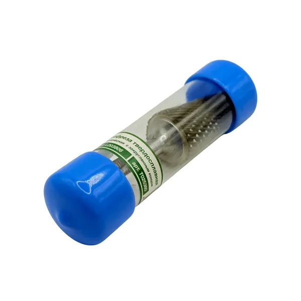 Борфреза твердосплавная тип L203806 (коническая с закругленным концом), 20.0 мм, хвостовик 6 мм, двойная насечка t025380  (Фото 3)