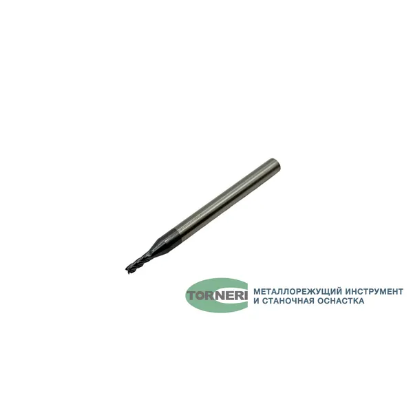 Фреза концевая твердосплавная ц/х ф 2.0х6х50 мм z=4, хвостовик 4 мм, с покрытием AlTiN, HRC 45 t018550  (Фото 3)