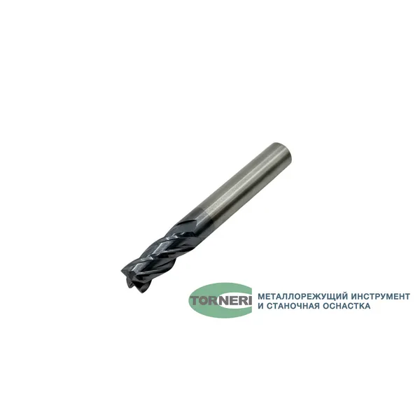 Фреза концевая твердосплавная ц/х ф 8.0х20х60 мм z=4, с покрытием AlTiN, HRC 45 t018555  (Фото 3)