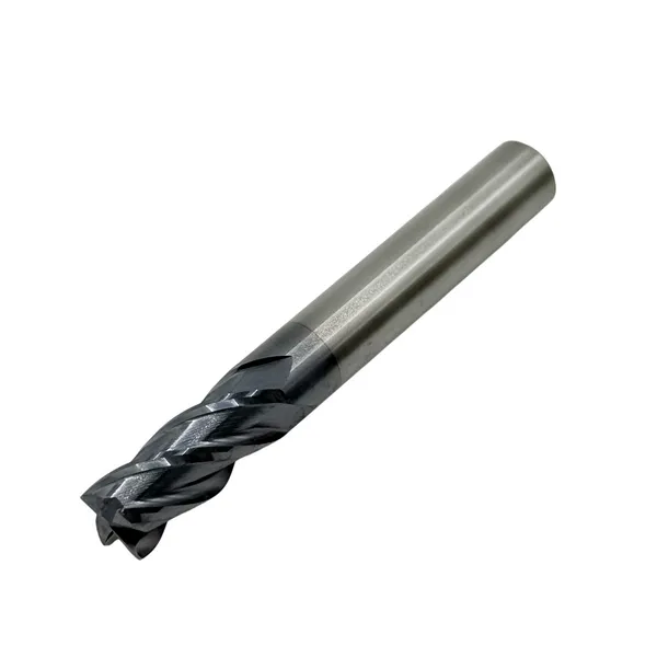 Фреза концевая твердосплавная ц/х ф 8.0х20х60 мм z=4, с покрытием AlTiN, HRC 45 t018555  (Фото 3)