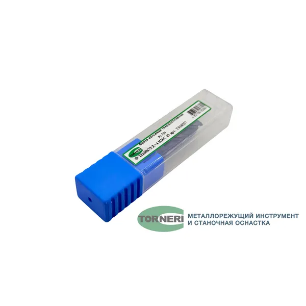 Фрезы твердосплавные t018557 Фреза концевая твердосплавная ц/х ф 12х30х75 мм z=4, с покрытием AlTiN, HRC 45