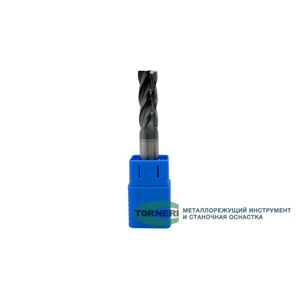 Фреза концевая твердосплавная ц/х ф 16х45х100 мм z=4, с покрытием AlTiN, HRC 45 t018559  (Фото 2)