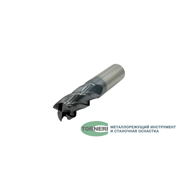 Фреза концевая твердосплавная ц/х ф 20х45х100 мм z=4, с покрытием AlTiN, HRC 45 t018560  (Фото 2)
