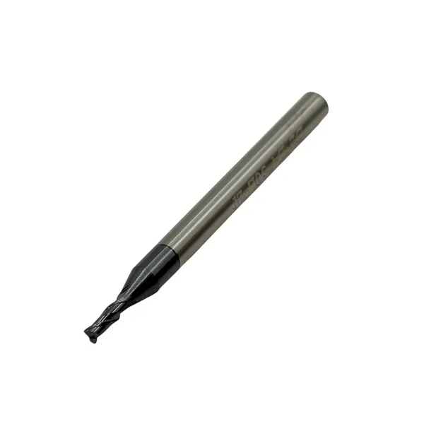 Фреза шпоночная твердосплавная ц/х ф 2.0х6х50 мм, хвостовик 4 мм, с покрытием AlTiN t018561  (Фото 2)