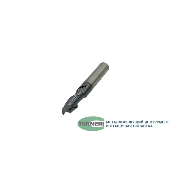 Фреза шпоночная твердосплавная ц/х ф 8.0х20х60 мм с покрытием AlTiN t018563  (Фото 2)