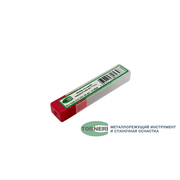 Фреза концевая твердосплавная ц/х ф 4.0х10х50 мм z=4, с покрытием TiXCo, HRC 55 t018566  (Фото 2)