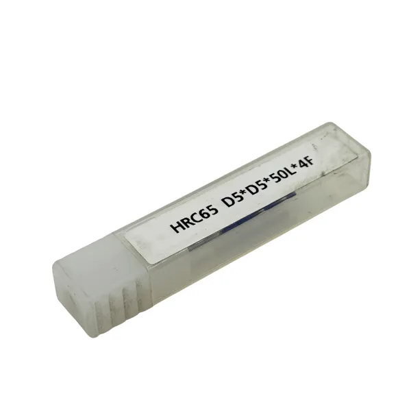 Фреза концевая твердосплавная ц/х ф 5.0х13х50 мм z=4, с покрытием nACo-blue, HRC 65 t018575  (Фото 3)