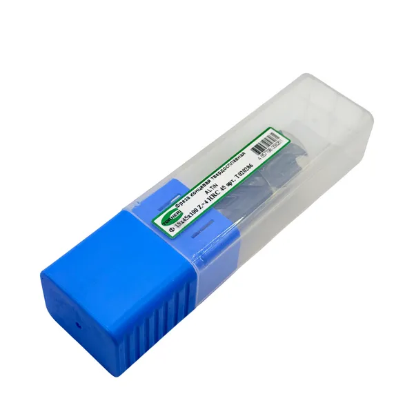 Фреза концевая твердосплавная ц/х ф 18х45х100 мм z=4, с покрытием AlTiN, HRC 45 t020286  (Фото 2)