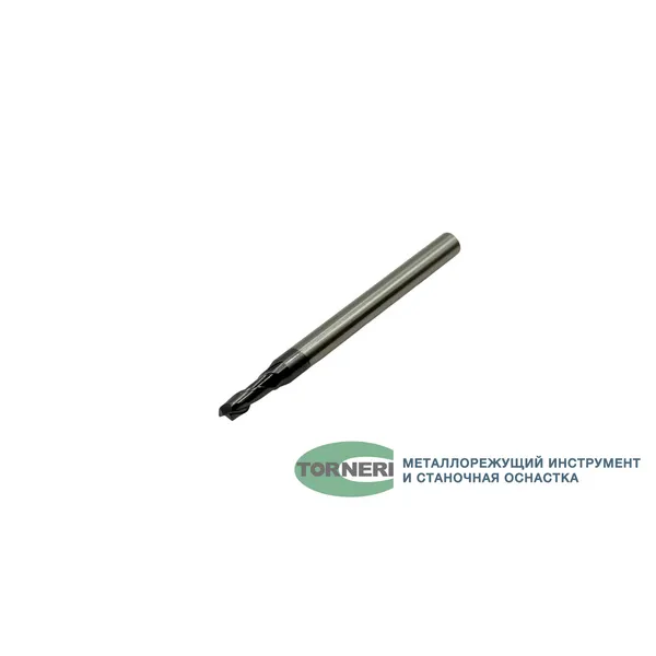 Фрезы твердосплавные t020737 Фреза шпоночная твердосплавная ц/х ф 3.0х8х50 мм, хвостовик 4 мм, с покрытием AlTiN