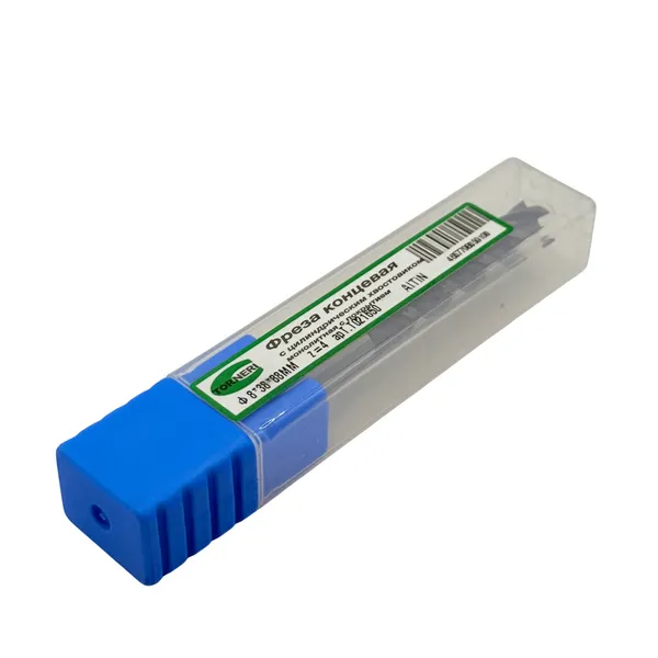 Фреза концевая твердосплавная ц/х ф 8.0х38х88 мм z=4, с покрытием AlTiN, HRC 45 t021650  (Фото 3)