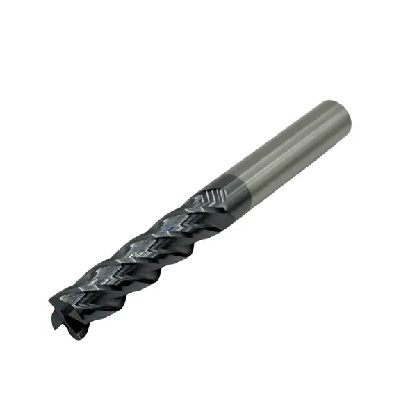 Фреза концевая твердосплавная ц/х ф 10х45х95 мм z=4, с покрытием AlTiN, HRC 45 t021651  (Фото 2)