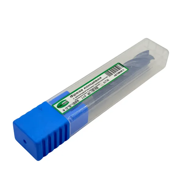 Фреза концевая твердосплавная ц/х ф 12х53х103 мм z=4, с покрытием AlTiN, HRC 45 t021652  (Фото 3)