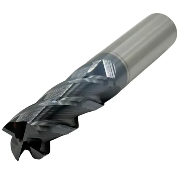 Фрезы твердосплавные t025970 Фреза концевая твердосплавная ц/х ф 6.0х25х75 мм z=4, с покрытием AlTiN, HRC 45