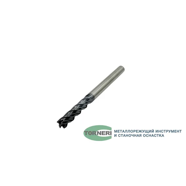 Фреза концевая твердосплавная ц/х ф 12х55х150 мм z=4, с покрытием AlTiN, HRC 45 t025980  (Фото 3)
