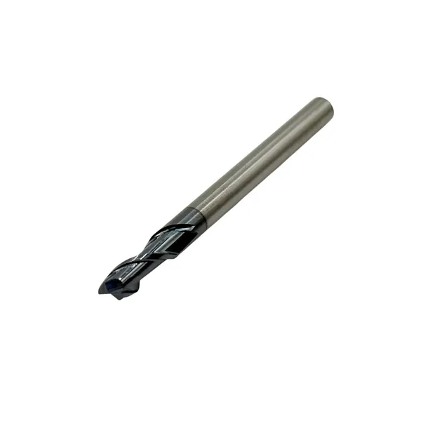 Фреза концевая твердосплавная ц/x ф 4.0х10х50 мм z=2, с покрытием AlTiN, HRC 45 t025987  (Фото 3)