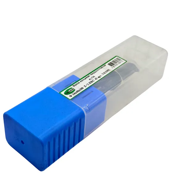 Фреза концевая твердосплавная ц/х ф 14х40х100 мм z=2, с покрытием AlTiN, HRC 45 t025992  (Фото 3)