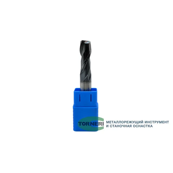 Фреза концевая твердосплавная ц/х ф 16х45х100 мм z=2, с покрытием AlTiN, HRC 45 t025993  (Фото 2)