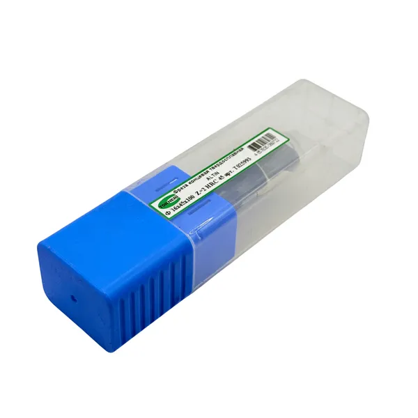 Фреза концевая твердосплавная ц/х ф 16х45х100 мм z=2, с покрытием AlTiN, HRC 45 t025993  (Фото 2)