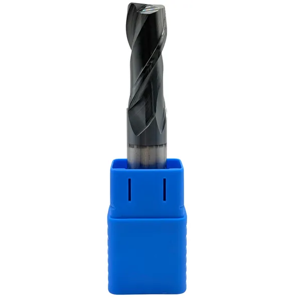 Фрезы твердосплавные t025994 Фреза концевая твердосплавная ц/х ф 18х45х100 мм z=2, с покрытием AlTiN, HRC 45