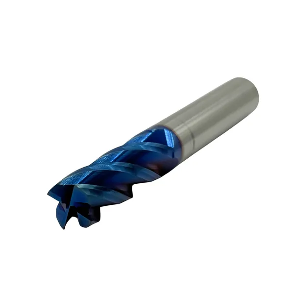 Фреза концевая твердосплавная ц/х ф 14х40х100 мм z=4, с покрытием nACo-blue, HRC 65 t025998  (Фото 2)
