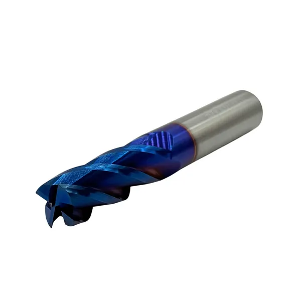 Фреза концевая твердосплавная ц/х ф 16х45х100 мм z=4, с покрытием nACo-blue, HRC 65 t025999  (Фото 2)