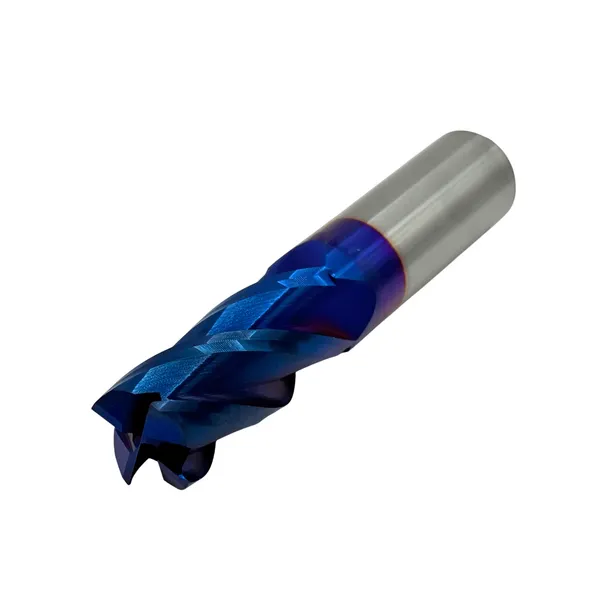 Фреза концевая твердосплавная ц/х ф 20х45х100 мм z=4, с покрытием nACo-blue, HRC 65 t026001  (Фото 3)