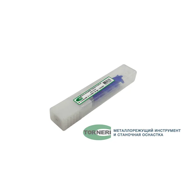 Фреза концевая твердосплавная ц/х ф 12х45х100 мм z=4, с покрытием nACo-blue, HRC 65 t026009  (Фото 3)