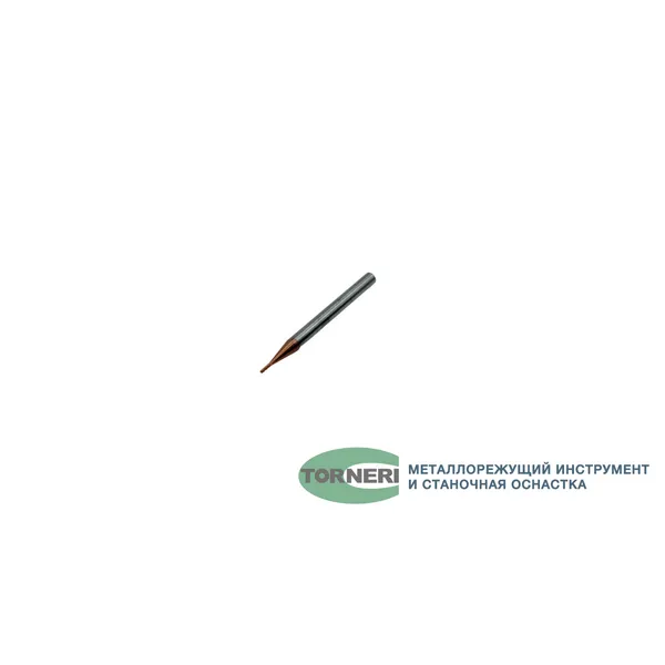 Фреза концевая твердосплавная ц/х ф 1.0х3х50 мм z=4, хвостовик 4 мм, с покрытием TiXCo, HRC 55 t026010  (Фото 3)