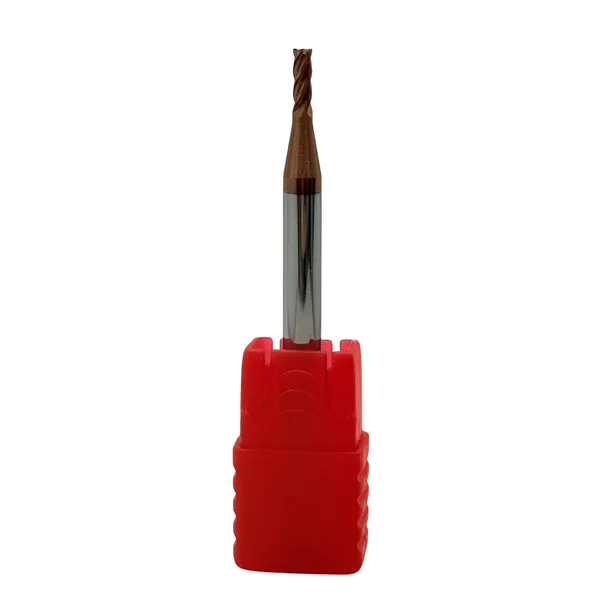 Фрезы твердосплавные t026012 Фреза концевая твердосплавная ц/х ф 2.0х6х50 мм z=4, хвостовик 4 мм, с покрытием TiXCo, HRC 55