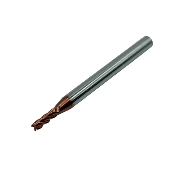 Фреза концевая твердосплавная ц/х ф 2.5х7.5х50 мм z=4, хвостовик 4 мм, с покрытием TiXCo, HRC 55 t026013  (Фото 2)