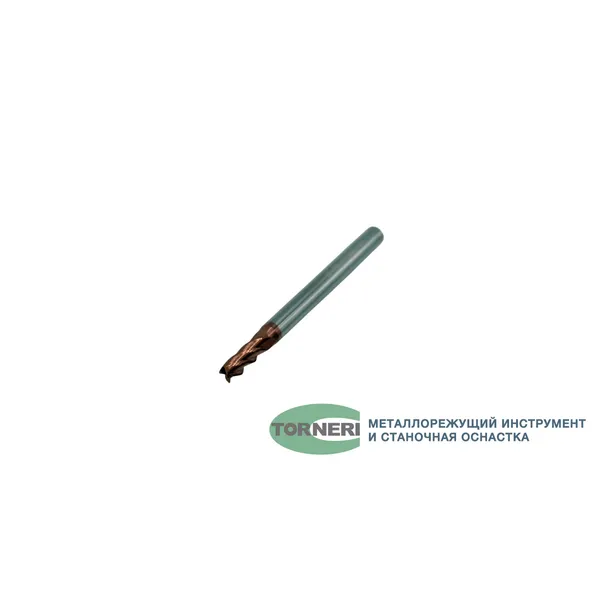 Фреза концевая твердосплавная ц/х ф 3.5х10х50 мм z=4, хвостовик 4 мм, с покрытием TiXCo, HRC 55 t026014  (Фото 2)