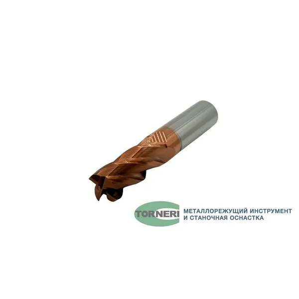 Фреза концевая твердосплавная ц/х ф 18х45х100 мм z=4, с покрытием TiXCo, HRC 55 t026017  (Фото 3)