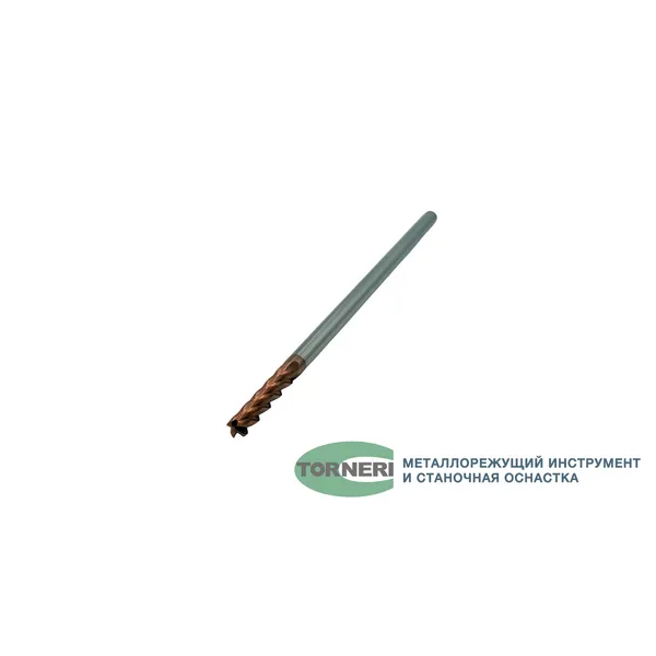 Фреза концевая твердосплавная ц/х ф 4.0х20х100 мм z=4, с покрытием TiXCo, HRC 55 t026022  (Фото 2)