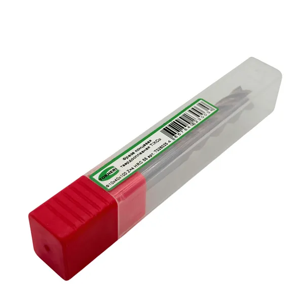 Фреза концевая твердосплавная ц/х ф 10х40х100 мм z=4, с покрытием TiXCo, HRC 55 t026025  (Фото 2)